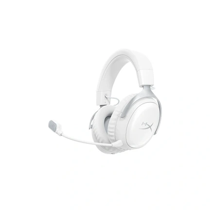 HP HyperX Cloud III S vezeték nélküli gamer headset, fehér