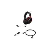 HP HyperX Cloud III S vezeték nélküli gamer headset, fekete-piros
