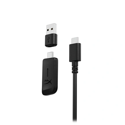 HP HyperX Cloud III S vezeték nélküli gamer headset, fekete-piros
