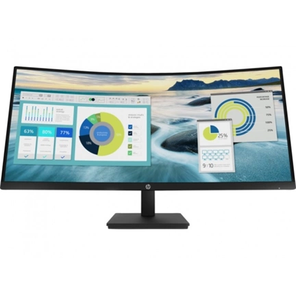 HP P34hc G4 WQHD USB-C ívelt monitor