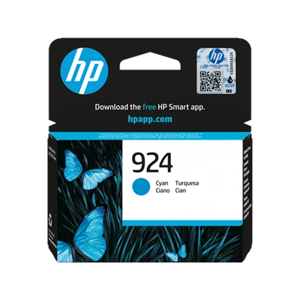 HP Patron 4K0U3NE  (HP No924) Officejet, ciánkék, 400/oldal