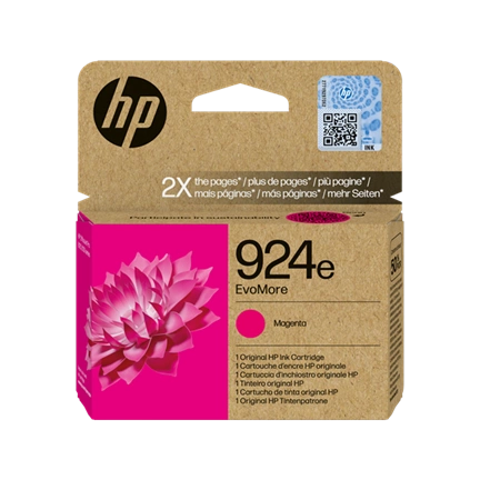 HP Patron 4K0U8NE (HP No924e) Officejet, magenta, 800/oldal Evomore