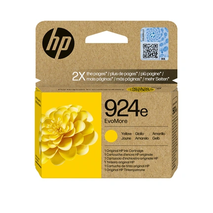 HP Patron 4K0U9NE (HP No924e) Officejet, sárga, 800/oldal Evomore