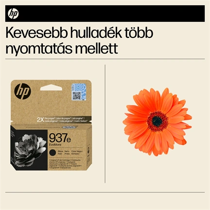 HP Patron 4S6W9NE (HP No937e) Officejet, fekete 2500/oldal Evomore