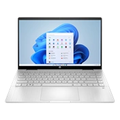 HP Pavilion x360 14-ek2001nh 14" FHD IPS 300cd Touch, Core 5-120U 1.4GHz, 16GB, 512GB SSD, Win 11, ezüst laptop