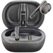 HP Poly Voyager Free 60+ UC M Carbon Black Earbuds +BT700 USB-C Adapter +Touchscreen Charge Case