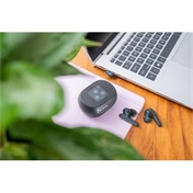 HP Poly Voyager Free 60+ UC M Carbon Black Earbuds +BT700 USB-C Adapter +Touchscreen Charge Case