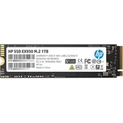 HP SSD EX950 512GB, M.2 PCIe Gen3 x4 NVMe, 3500/2250 MB/s, IOPS 390/370K