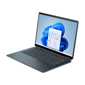 HP Spectre x360 14-eu0002nh 14" 3K 2880x1800 AG OLED 120Hz 400cd Touch, Ultra7-155H 1.4GHz, 32GB, 1TB SSD, Win 11, kék