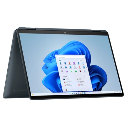 HP Spectre x360 14-eu0002nh 14" 3K 2880x1800 AG OLED 120Hz 400cd Touch, Ultra7-155H 1.4GHz, 32GB, 1TB SSD, Win 11, kék