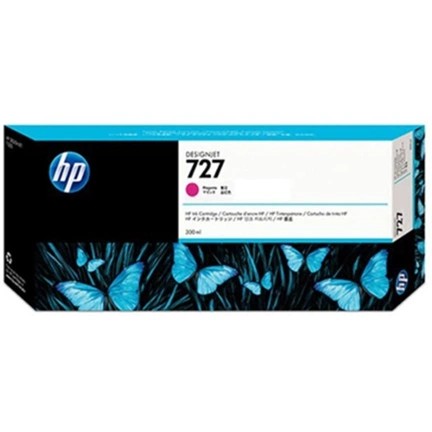 HP Tintapatron DesignJet T930/T1530/T2530 nyomtatókhoz, No. 727 vörös, 300ml (F9J77A)