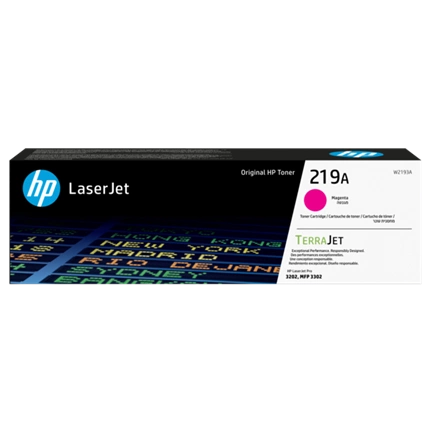 HP Toner (219A) W2193A bíborvörös 1200/oldal 3302/3202