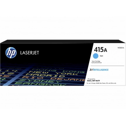 HP Toner 415A W2031A 2100 oldal cián
