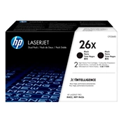HP Toner No26X Black Dual Pack (CF226X)