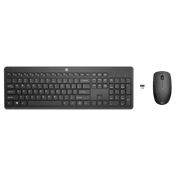 HP vezeték nélküli billentyűzet és optikai egér 235  - fekete
