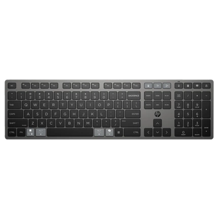 HP vezeték nélküli billentyűzet több eszközös 725 - fekete