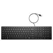 HP vezetékes billentyűzet 320K - fekete