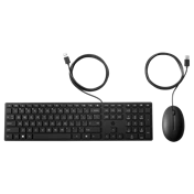 HP vezetékes billentyűzet és egér 320MK - fekete