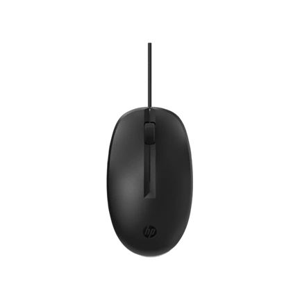 HP vezetékes egér 125 - fekete