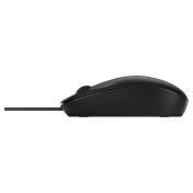 HP vezetékes egér 125 - fekete
