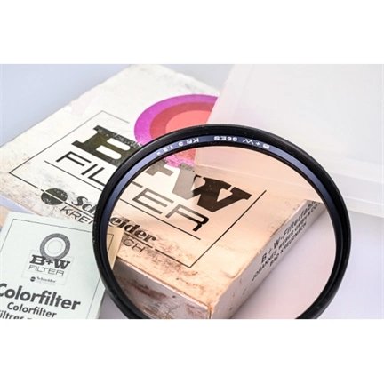 Használt 86mm B+W 81C konverziós színszűrő