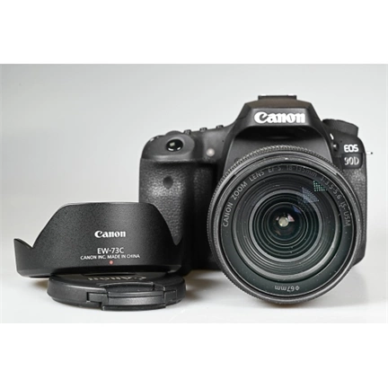Használt Canon EOS 90D+18-135 IS USM sn:033051001704