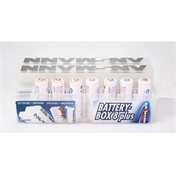 Használt Eneloop 7db AA 2000mAh akku + Ansmann tok