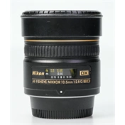 Használt Nikon 10.5mm f/2.8G DX ED Fisheye sn:3593