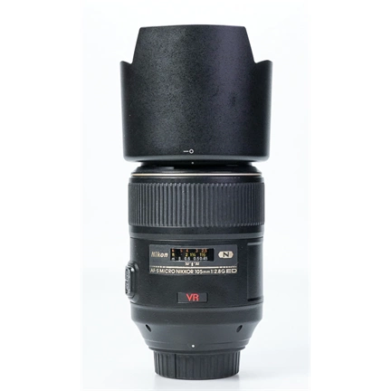 Használt Nikon 105mm f/2.8G VR ED Macro sn:US21351