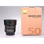 Használt Nikon 50mm f/1.8G AF-S objektív sn3120220
