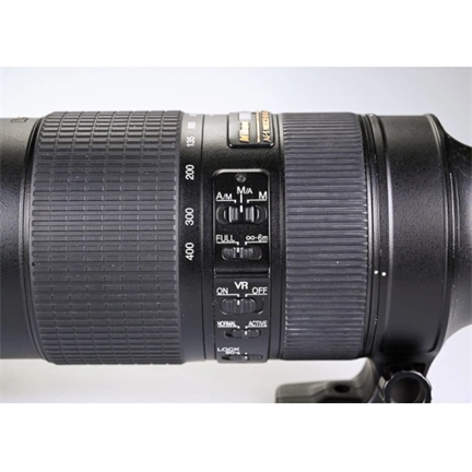 Használt Nikon 80-400mm f/4.5-5.6G AF-S VR ED sn:223991