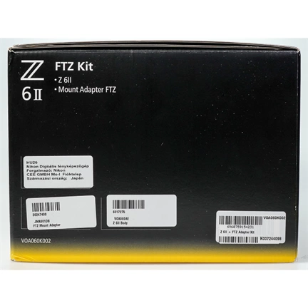 Használt Nikon Z6 II + FTZ adapter sn:6017275