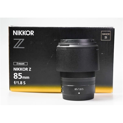 Használt Nikon Z 85mm f/1.8 S objektív sn:20011357