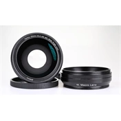 Használt Optics 55mm f/2.0 nagylátószögű adapter+makro előtét