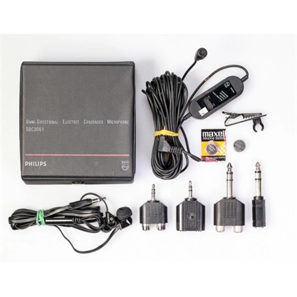Használt Philips Omni-Directional csiptetős mikrofon SBC3061