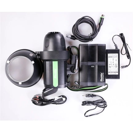 Használt Phottix Indra 500 TTL stúdióvaku és akkumulátor kit
