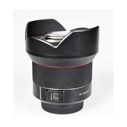 Használt Samyang 14mm f/2.8 F AF sn:BHP29788