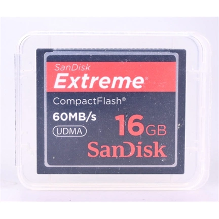 Használt SanDisk 16GB CF Extreme (HGY)