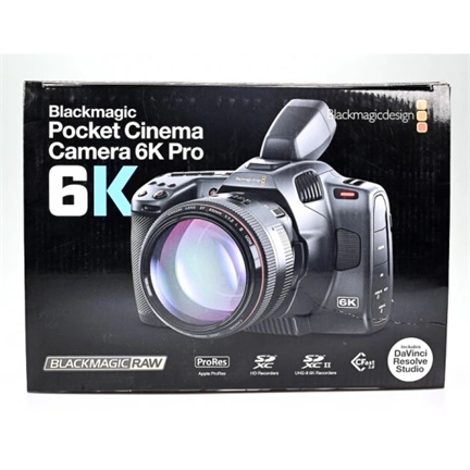 Használt (ÚJ!) BLACKMAGIC DESIGN Pocket Cinema Camera 6K PRO
