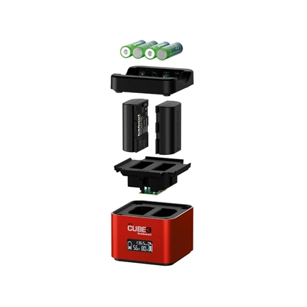 Hähnel ProCube 3 dupla akkutöltő - Canon