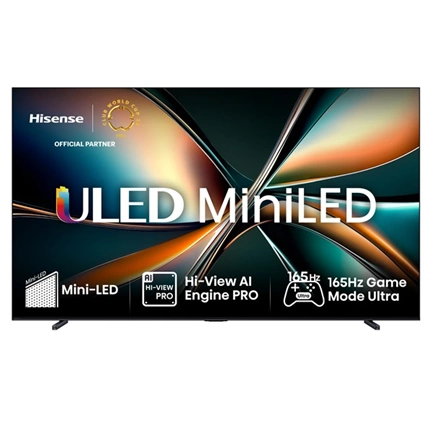 Hisense 100" U7Q televízió 4K 165Hz ULED MiniLED Smart TV, Vidaa OS