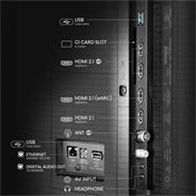 Hisense 100" U7Q televízió 4K 165Hz ULED MiniLED Smart TV, Vidaa OS