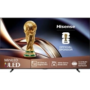 Hisense 100" U8Q televízió 4K 165Hz ULED MiniLED Smart TV, Vidaa OS