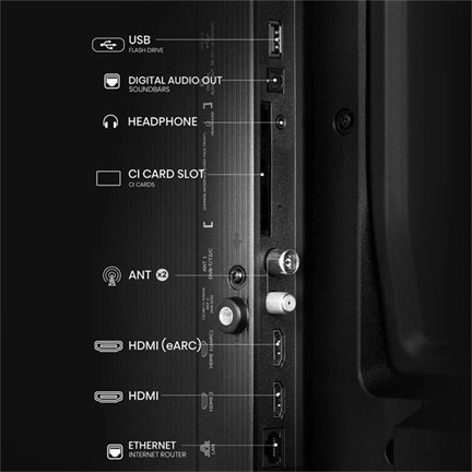 Hisense 32" A4Q televízió HD Smart TV, Vidaa OS