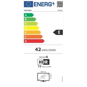 Hisense 43" A6Q televízió 4K UHD Smart TV, Vidaa OS