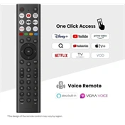 Hisense 43" E7Q televízió QLED 4K UHD Smart TV, Vidaa OS