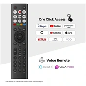 Hisense 50" E7Q Pro televízió 4K 144Hz QLED Smart TV, Vidaa OS