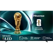 Hisense 50" U7Q televízió 4K 144Hz ULED MiniLED Smart TV, Vidaa OS