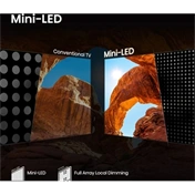 Hisense 50" U7Q televízió 4K 144Hz ULED MiniLED Smart TV, Vidaa OS