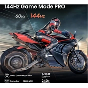 Hisense 50" U7Q televízió 4K 144Hz ULED MiniLED Smart TV, Vidaa OS